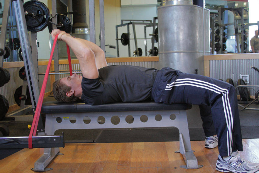 Band Skull Crusher — End position