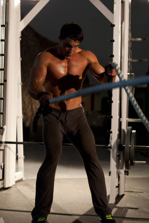 Battling Ropes — End position