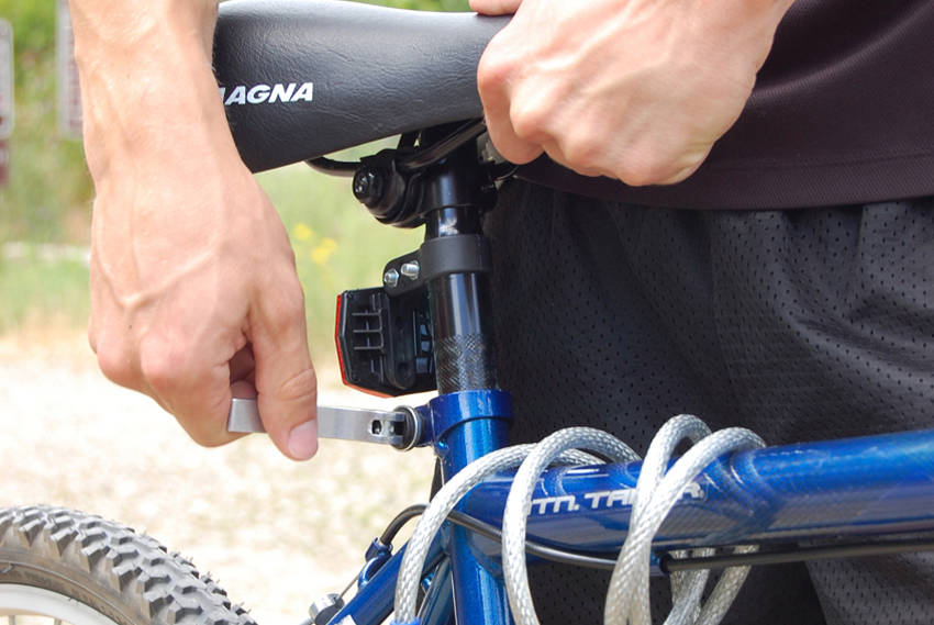 Bicycling — End position