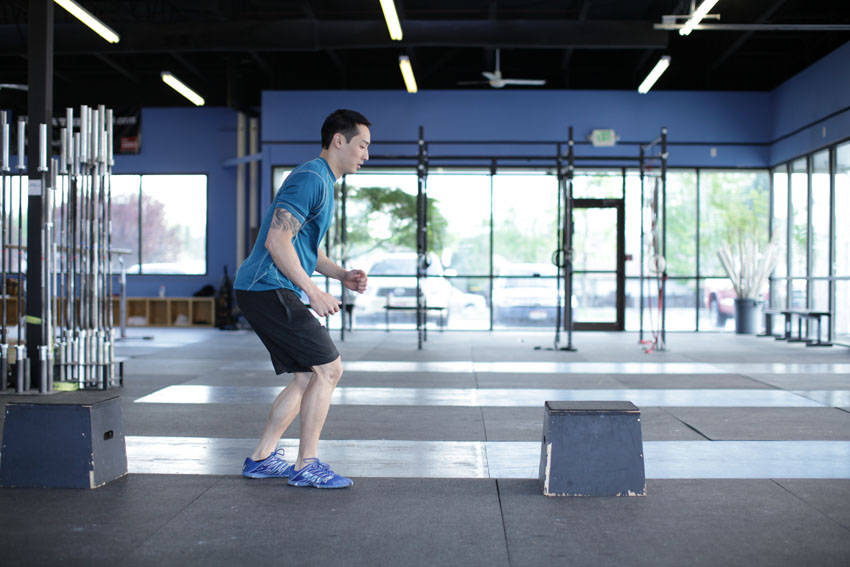 Box Skip — End position