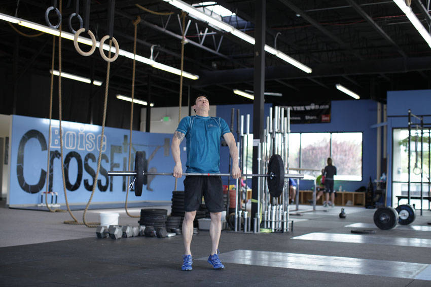 Clean and Press — End position