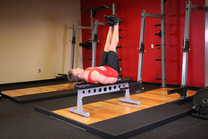 Leg Raises — End position