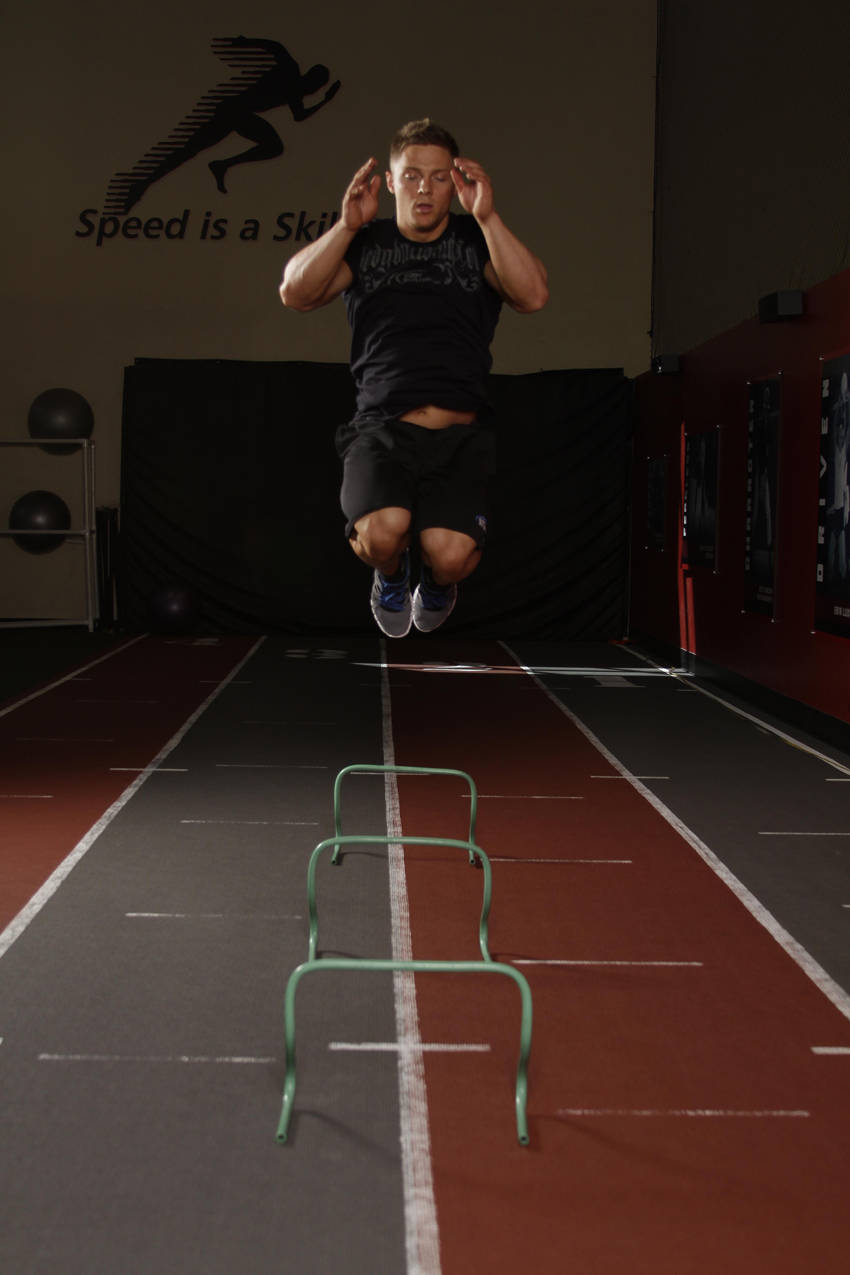 Hurdle Hops — End position