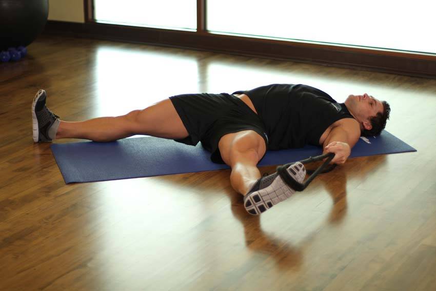 Intermediate Groin Stretch — End position