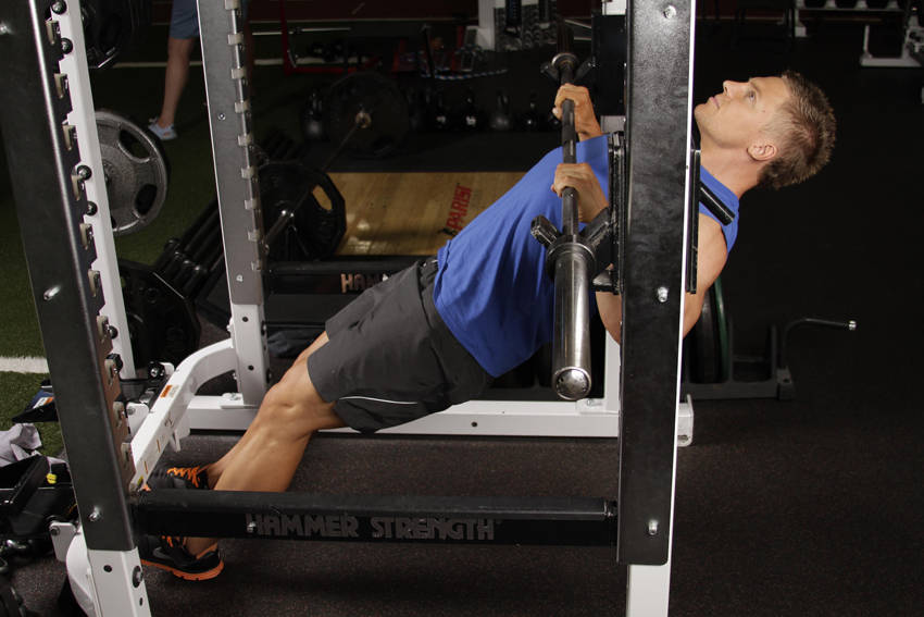Inverted Row — End position