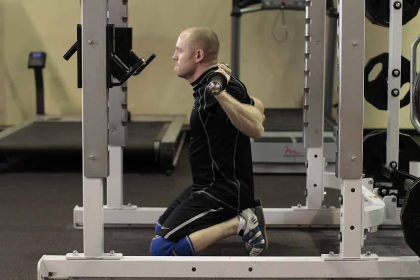 Kneeling Squat — End position