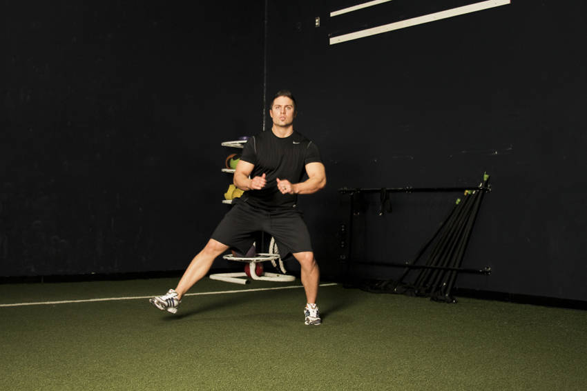 Lateral Bound — Starting position