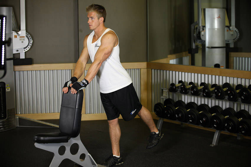 Leg Lift — End position