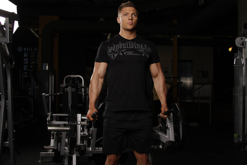 Leverage Deadlift — End position