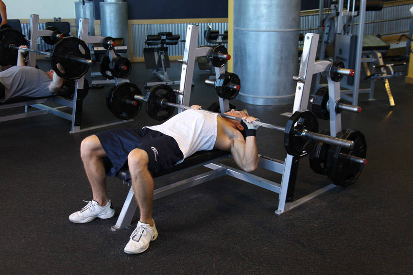 Neck Press — Starting position
