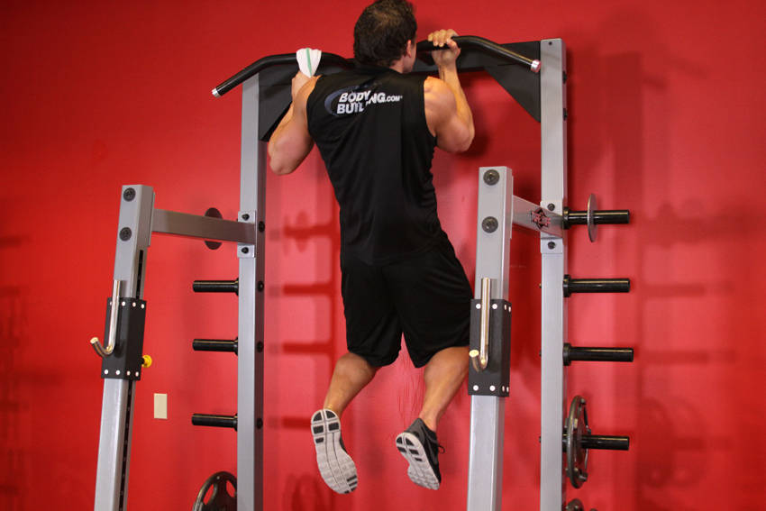 One Arm Chin-Up — End position