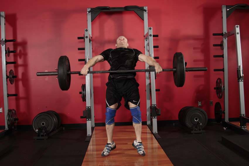Snatch — End position