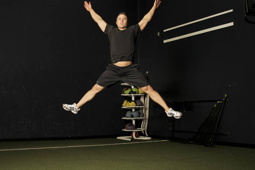Star Jump — End position