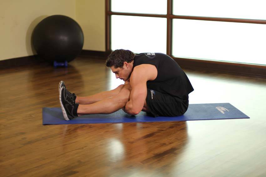 Upper Back-Leg Grab — End position
