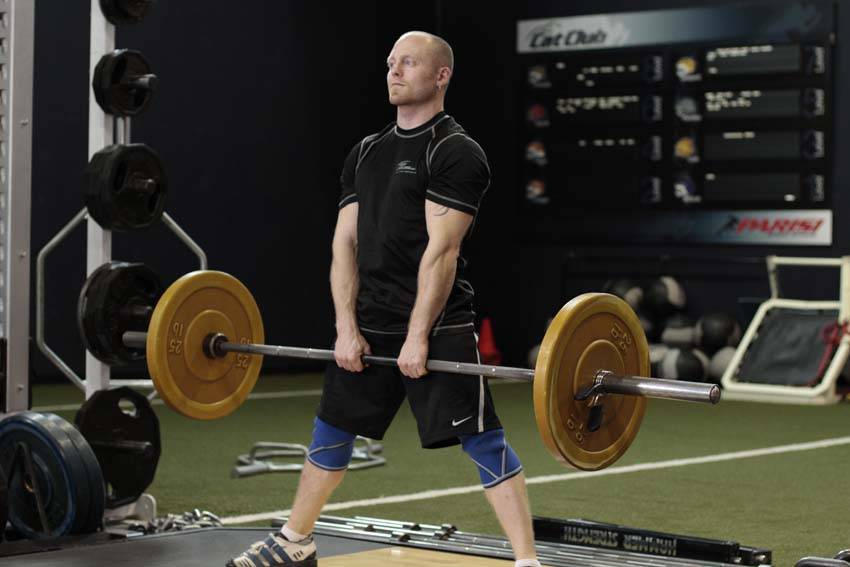 Wide Stance Stiff Legs — End position
