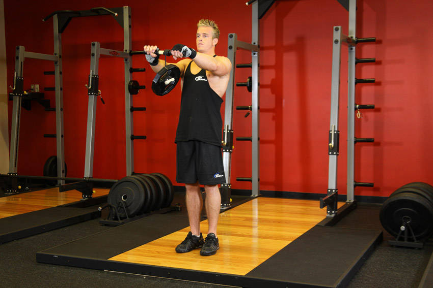 Wrist Roller — Starting position