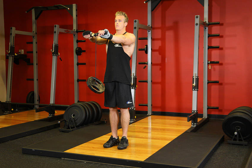 Wrist Roller — End position